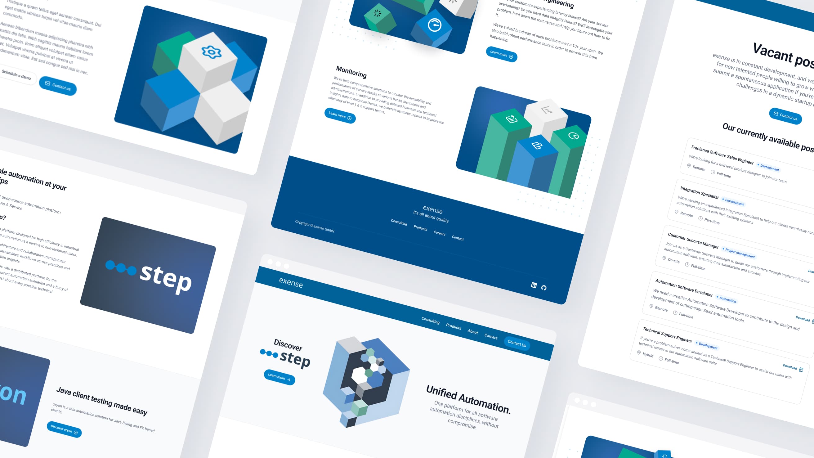 SaaS Automation Web Redesign
